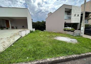 Terreno à venda, 190 m² por r$ 210.000,00 - condomínio reserva das paineiras - piracicaba/sp