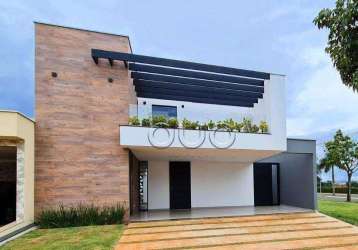 Casa com 3 dormitórios à venda, 215 m² por r$ 1.190.000,00 - parque taquaral - piracicaba/sp