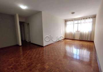 Apartamento com 3 dormitórios à venda, 111 m² por r$ 300.000,00 - centro - piracicaba/sp