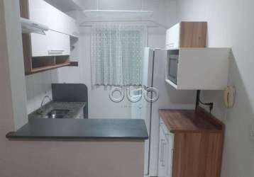 Apartamento com 2 dormitórios à venda, 46 m² por r$ 160.000,00 - dois córregos - piracicaba/sp