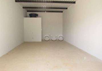 Salão para alugar, 60 m² por r$ 1.350,00/mês - nova pompéia - piracicaba/sp