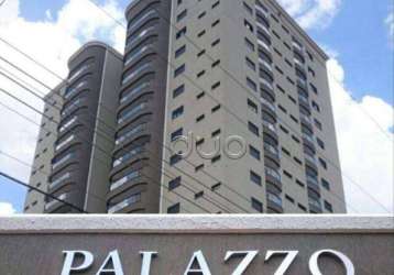 Apartamento com 3 dormitórios à venda, 158 m² por r$ 1.250.000,00 - paulista - piracicaba/sp