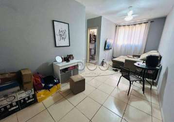 Apartamento com 2 dormitórios à venda, 48 m² por r$ 180.000,00 - piracicamirim - piracicaba/sp