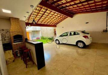 Casa com 3 quartos à venda, 200 m² por r$ 750.000 - água branca - piracicaba/sp