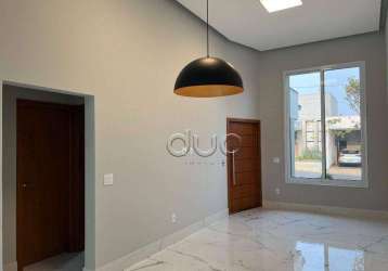 Casa à venda em piracicaba, condominio mônaco com 3 quartos, 140 m² por r$ 845.000,00