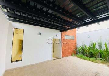 Casa com 2 dormitórios, 100 m² - venda por r$ 399.000,00 ou aluguel por r$ 2.270,00/mês - terra rica - piracicaba/sp