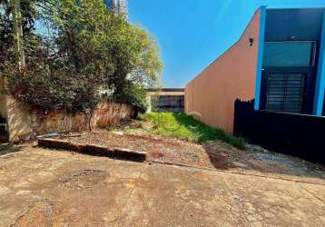 Terreno à venda, 333 m² por r$ 340.000,00 - centro - piracicaba/sp