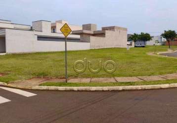 Terreno à venda, 482 m² por r$ 380.000,00 - taquaral - piracicaba/sp