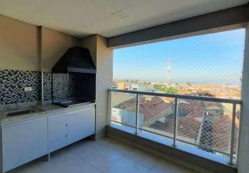 Apartamento com 3 quartos para alugar,  por r$ 3.357/mês - paulicéia - piracicaba/sp