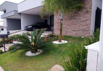 Casa com 3 dormitórios à venda, 227 m² - condomínio chácara ondina - sorocaba/sp