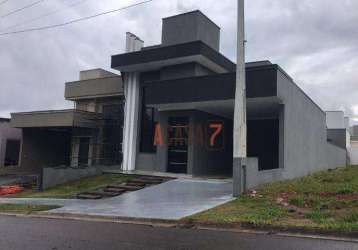 Casa com 3 dormitórios à venda, 155 m² condomínio reserva ipanema - sorocaba/sp