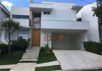 Casa com 3 dormitórios à venda, 280 m² - condomínio lago da boa vista - sorocaba/sp