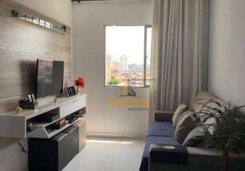 Apartamento com 2 dormitórios à venda, 56 m² por r$ 220.000,00 - padroeira - osasco/sp