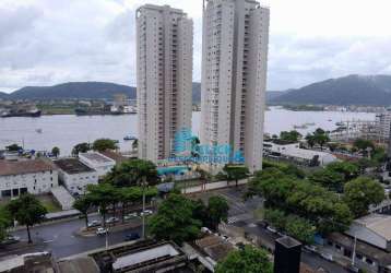 Apartamento à venda, 75 m² por r$ 839.000,00 - ponta da praia - santos/sp