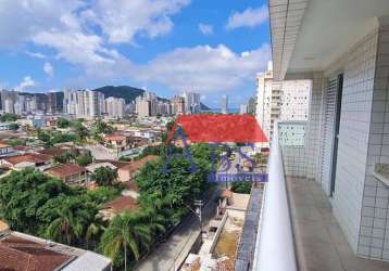 Apartamento com 2 dormitórios à venda, 80 m² por r$ 599.000,00 - canto do forte - praia grande/sp