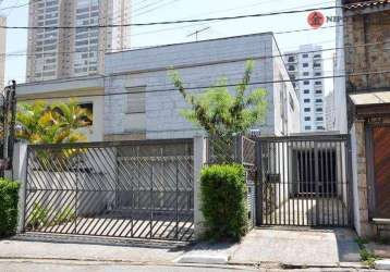 Sobrado com 3 dormitórios à venda, 240 m² por r$ 1.700.000,00 - mooca - são paulo/sp