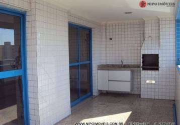 Apartamento com 3 dormitórios para alugar, 160 m² por r$ 5.500,00/mês - jardim avelino - são paulo/sp