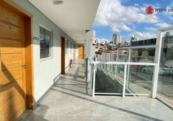 Apartamento com 1 dormitório à venda, 29 m² por r$ 220.000,00 - vila antonina - são paulo/sp