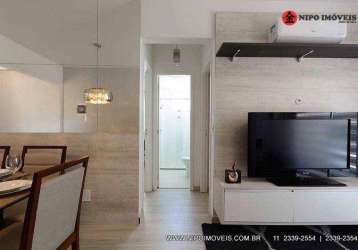 Apartamento com 2 dormitórios à venda, 50 m² por r$ 208.000,00 - guaianases - são paulo/sp