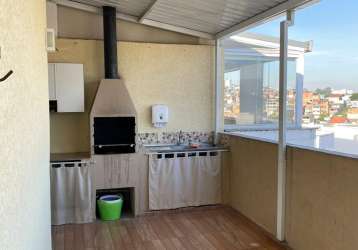 Lindo apartamento duplex 3 dorm em jandira