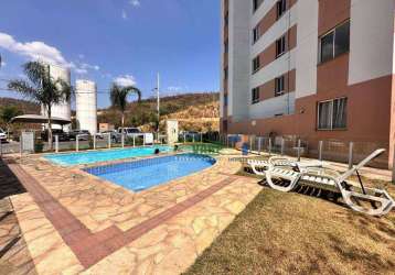 Apartamento com 2 dormitórios à venda por r$ 159.000,00 - borba gato - sabará/mg