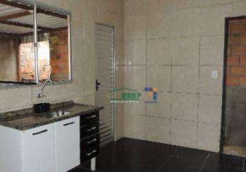 Casa com 2 dormitórios para alugar por r$ 850/mês - vila bom retiro - sabará/mg