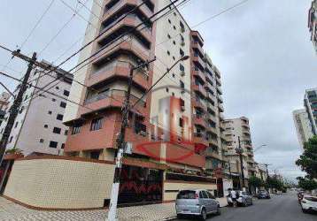 Apartamento com 3 dormitórios à venda, 150 m² por r$ 470.000,00 - tupi - praia grande/sp