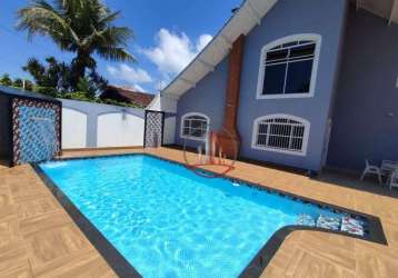 Casa com 3 dormitórios à venda por r$ 1.600.000 - balneário flórida - praia grande/sp