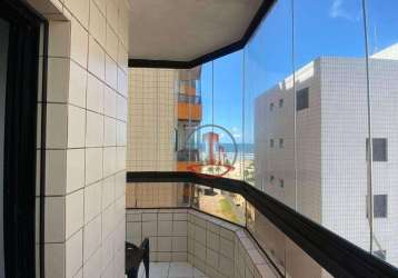 Apartamento com 1 dormitório à venda, 50 m² por r$ 280.000,00 - ocian - praia grande/sp