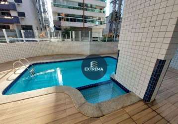 Apartamento com 1 dormitório à venda, 60 m² por r$ 360.000,00 - canto do forte - praia grande/sp