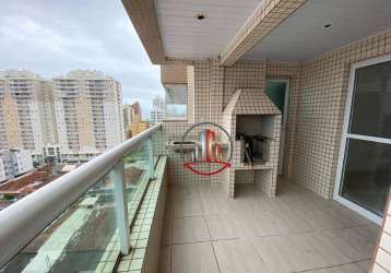 Apartamento com 3 dormitórios à venda, 101 m² por r$ 630.000,00 - vila assunção - praia grande/sp