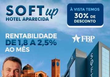 Flat hotel em aparecida