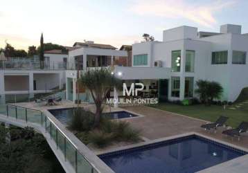 Casa à venda, 550 m² por r$ 2.800.000,00 - escarpas do lago - capitólio/mg