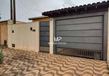 Casa com 2 dormitórios à venda, 125 m² por r$ 225.000,00 - loteamento santo antônio - jaboticabal/sp