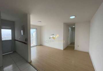 Apartamento com 3 dormitórios para alugar, 73 m² por r$ 3.952,00/mês - campestre - santo andré/sp