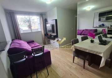 Apartamento com 2 dormitórios, 48 m² - venda por r$ 260.000,00 ou aluguel por r$ 2.244,75/mês - parque são vicente - mauá/sp