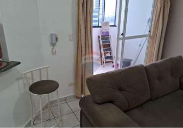 Apartamento mobiliado com 1 quarto e 1 banheiro para alugar, 45 m² em são josé dos campos/sp