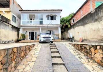 Casa à venda em duque de caxias, parque fluminense, com 6 quartos, com 250 m²