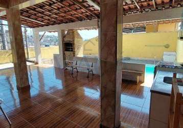 Casa à venda em duque de caxias, vila leopoldina, com 3 quartos, com 120 m²