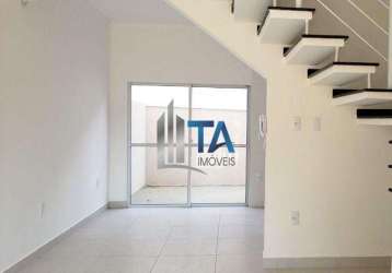 Casa cond. fechado 71m² à venda - 2 suítes 1 vaga, por r$ 550.000 - chácara primavera - campinas/sp