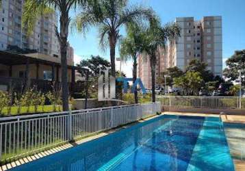 Apartamento à venda, 57m² com 2 quartos 1 vaga, por 290.000 - residencial parque da fazenda, campinas