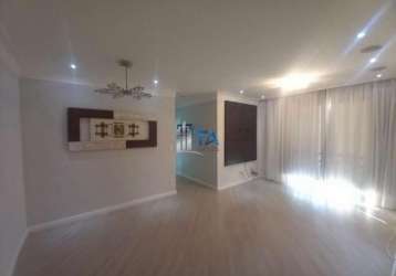 Apartamento à venda 70m² com 3 quartos 1 suíte 2 vagas, por r$ 640.000 - lazer completo - vila nova em campinas