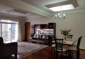 Apartamento com 3 dormitórios à venda, 140 m² - centro - santo andré/sp