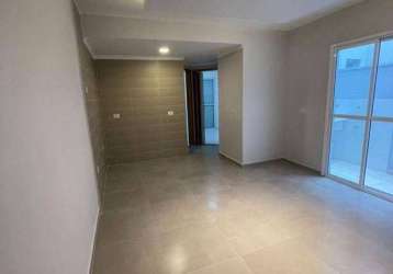 Cobertura com 2 dormitórios à venda, 87 m² - vila scarpelli - santo andré/sp