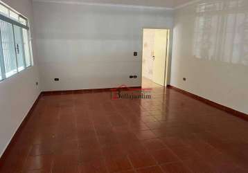 Casa com 4 dormitórios para alugar, 257 m² - casa branca - santo andré/sp