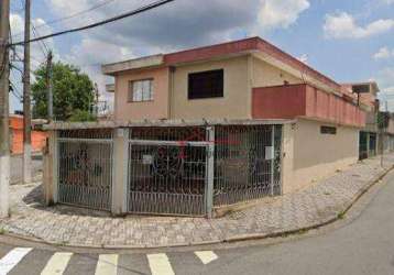 Sobrado comercial com 2 dormitórios para alugar, 170 m² - bairro jardim do estádio - santo andré/sp