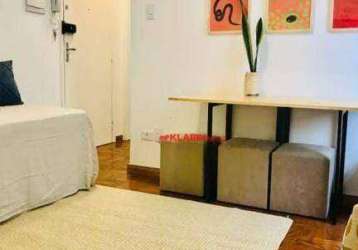 ** apartamento 1 dormitório mobiliado com 42m² - sem vaga de garagem - imediações da avenida paulista e metrô consolação **