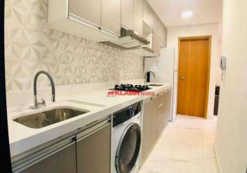 Apartamento com 1 dormitório para alugar, 38 m² por r$ 3.484,01/mês - brooklin paulista - são paulo/sp