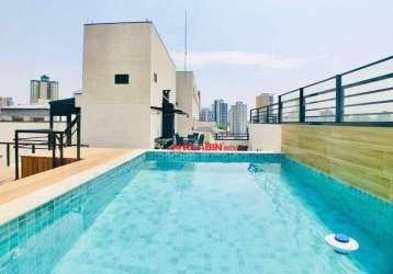 Apartamento com 1 dormitório à venda, 26 m² por r$ 315.000,00 - saúde - são paulo/sp