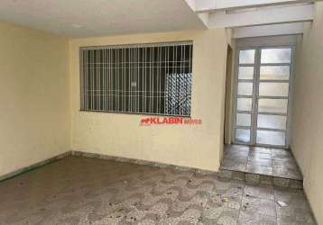 Sobrado com 3 dormitórios, 127 m² - venda por r$ 1.100.000,00 ou aluguel por r$ 4.296,00/mês - chácara klabin - são paulo/sp